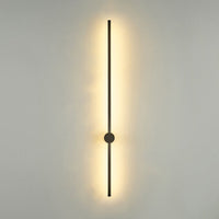 Slim Tube Vormige Wandlamp Verlichting Hedendaagse Metaal Woonkamer LED Wandlamp