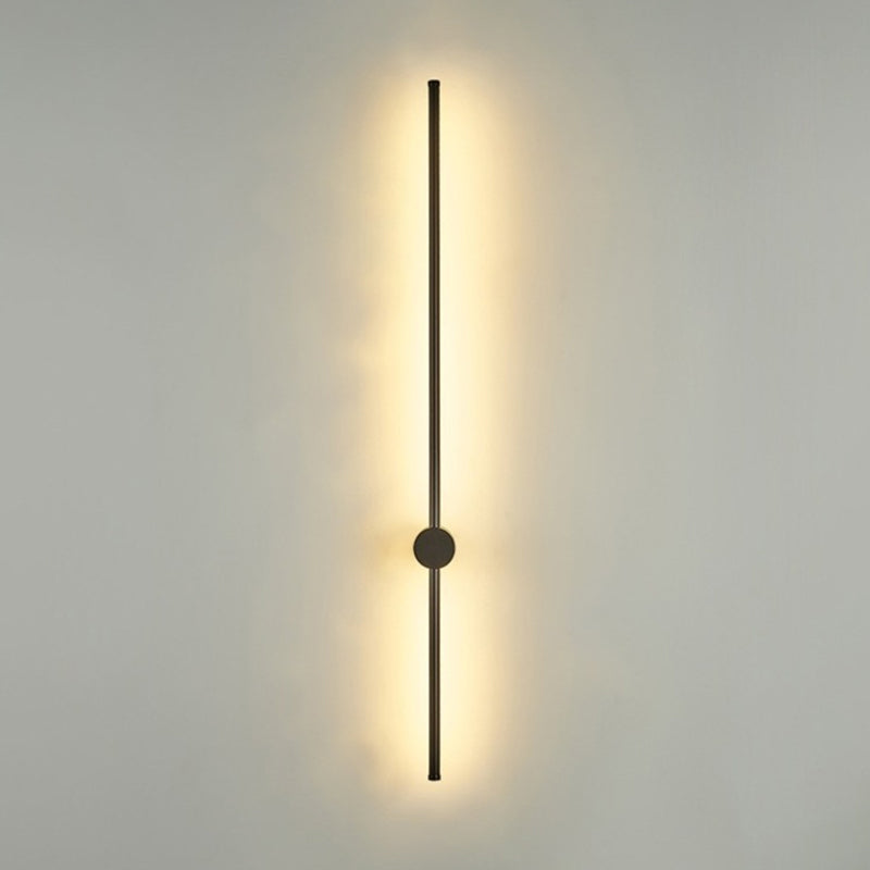 Slim Tube Vormige Wandlamp Verlichting Hedendaagse Metaal Woonkamer LED Wandlamp
