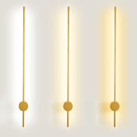 Slim Tube Vormige Wandlamp Verlichting Hedendaagse Metaal Woonkamer LED Wandlamp