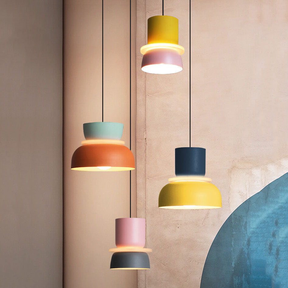 Macaron LED Hanglamp | Scandinavisch Kleurenontwerp