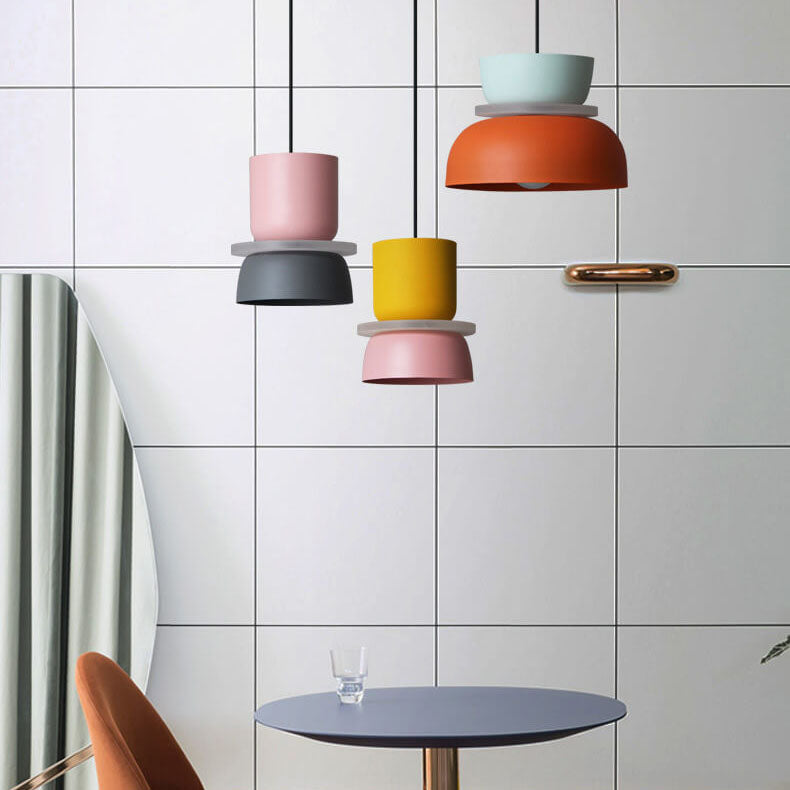 Macaron LED Hanglamp | Scandinavisch Kleurenontwerp