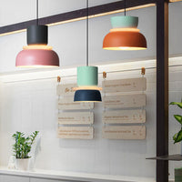 Macaron LED Hanglamp | Scandinavisch Kleurenontwerp