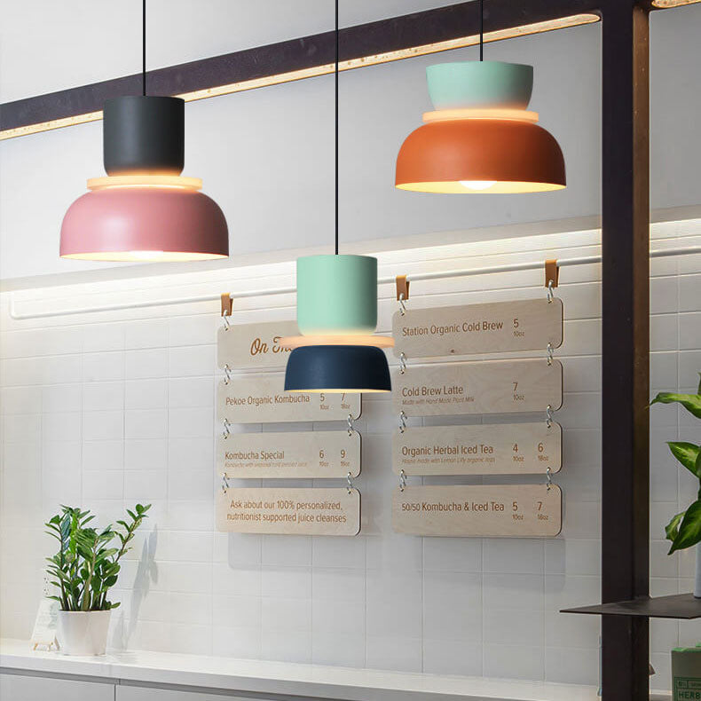 Macaron LED Hanglamp | Scandinavisch Kleurenontwerp