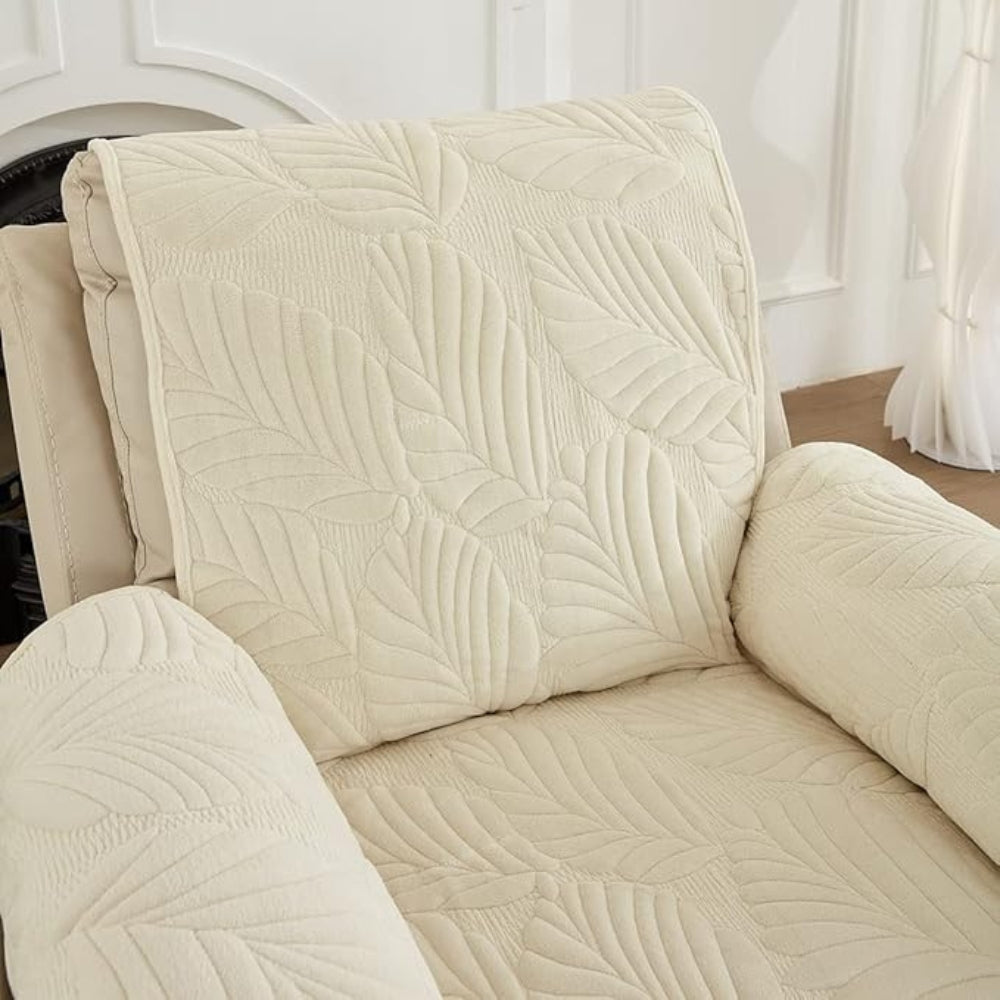 Groene Bladpatroon Relaxstoelhoes