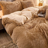 Velora Pluche Bedset Biedt Luxe Comfort Voor Een Gezellige Thuisontspanning