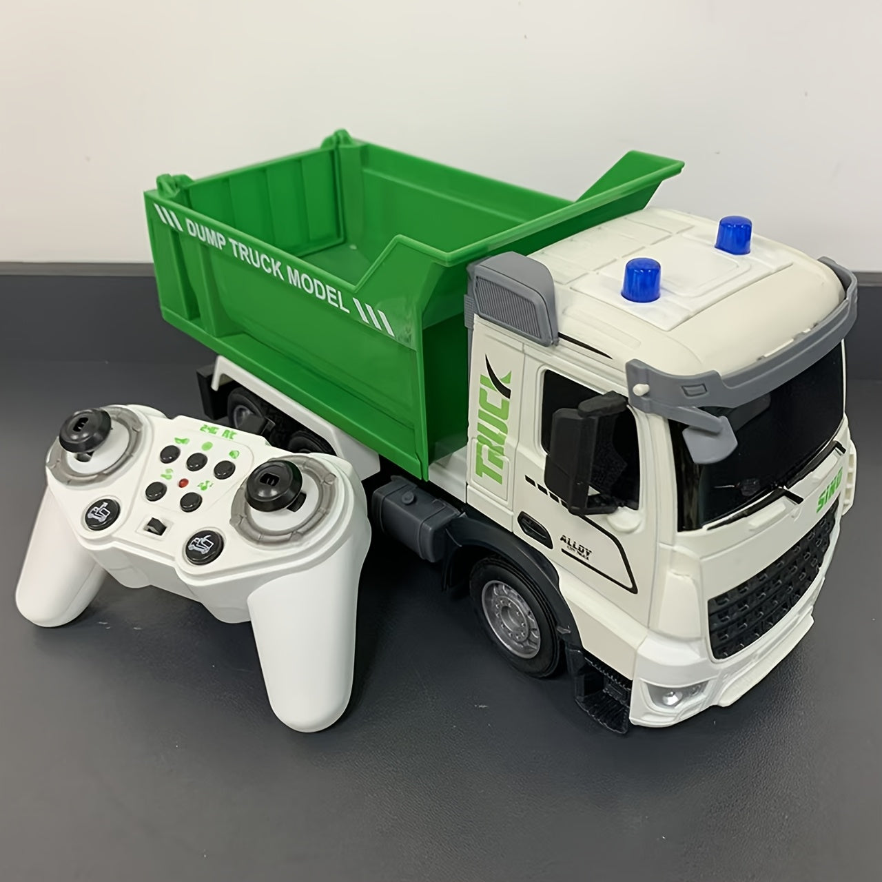 EcoTruck RC Vuilniswagen - Realistische Speelgoedwagen met Lichten en Geluiden