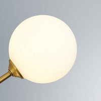 Truva Lustre Moderne Bollen. Koper/Glas. Zwart/Koper. Woonkamer