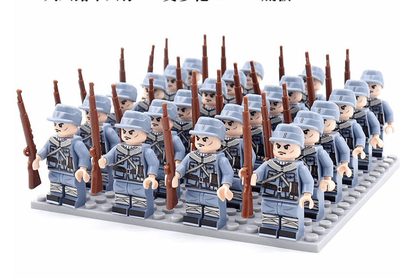 HistoryBlocks – 21-delige figuren bouwset voor kinderen & verzamelaars