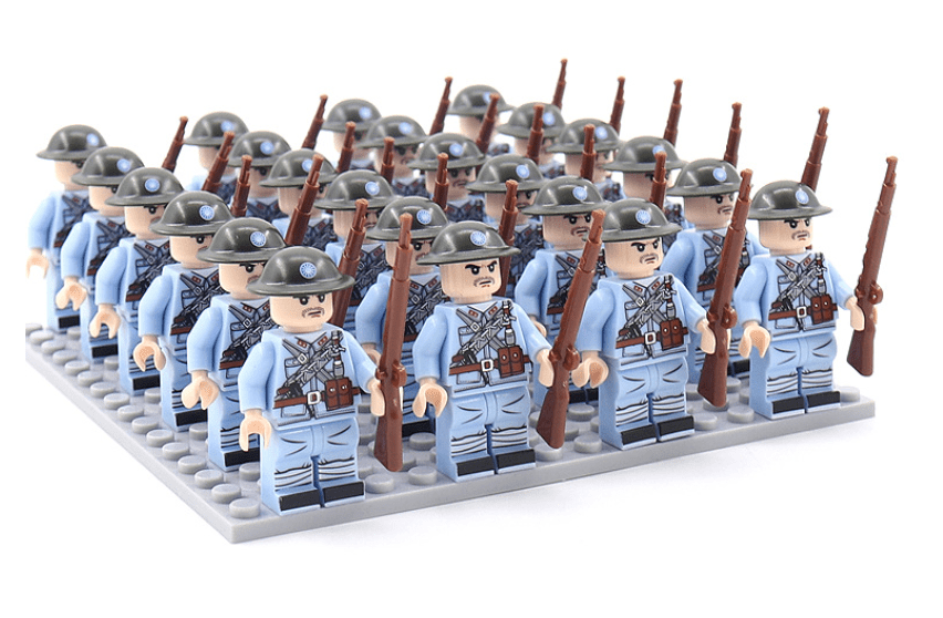 HistoryBlocks – 21-delige figuren bouwset voor kinderen & verzamelaars