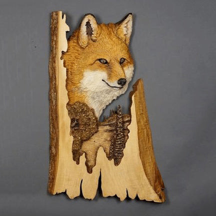 Dieren Houtsnijwerk Wanddecoratie