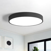 Extra-dunne ronde LED plafondverlichting Nordic Style metalen slaapkamer plafondlamp