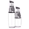 OliveEssence Luxe Oliedispenser Set | Elegante flessen ontworpen voor nauwkeurig schenken en het behouden van de versheid van uw beste oliën