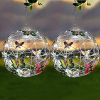 GlimmerWings - Zonne-lamp in vlinderdesign voor een betoverende tuinversiering