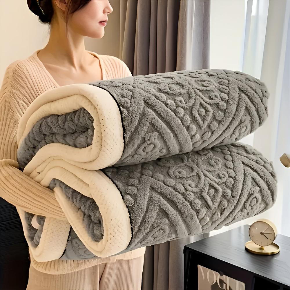 Velvet Mandala Sherpa Deken