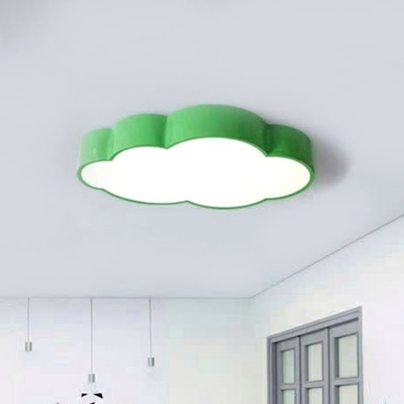 Acryl Cloud Shade Flush Light Minimalistische LED Flush Plafondlamp voor Kinderkamer