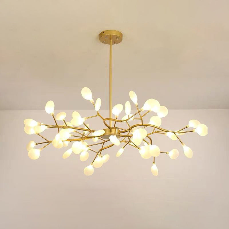 Eenvoudige Vertakte Vuurvlieg Chandelier Verlichting Acryl Woonkamer LED Hanglamp