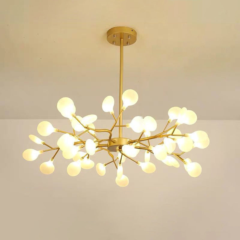 Eenvoudige Vertakte Vuurvlieg Chandelier Verlichting Acryl Woonkamer LED Hanglamp