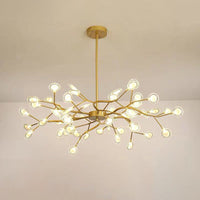 Eenvoudige Vertakte Vuurvlieg Chandelier Verlichting Acryl Woonkamer LED Hanglamp