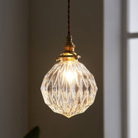 Industriële Bol Hanglamp Enkele Heldere Glazen Hanglamp voor Woonkamer