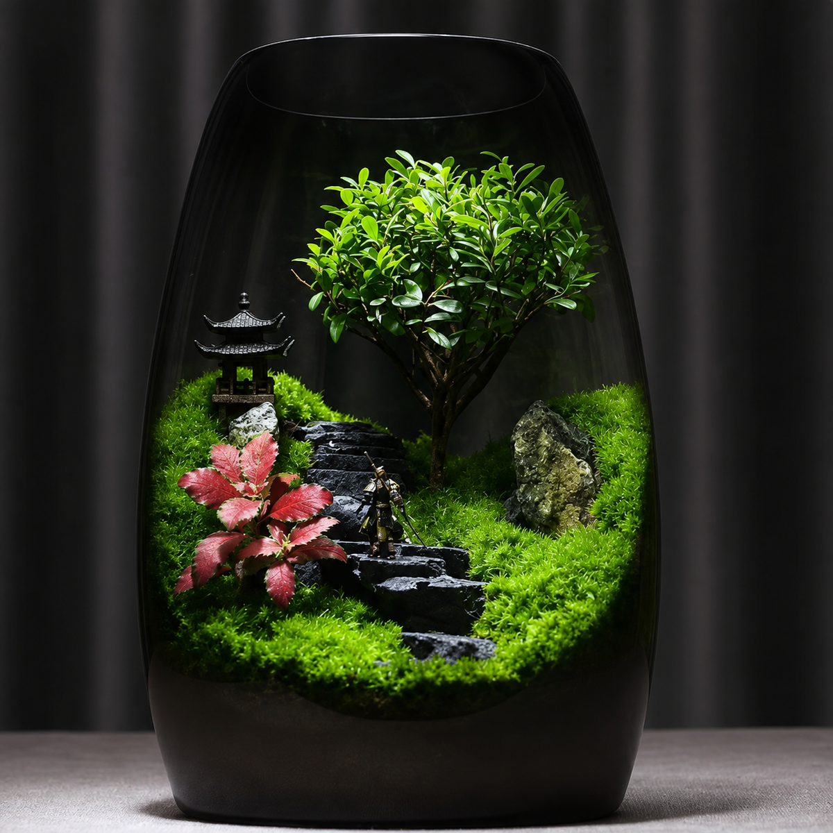 LushVista - Moslandschap Display