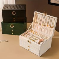 Skanto | Sieradenbox Leren Organizer met Lades