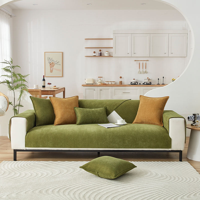 AestheticCover™ | Sofakleed van Chenille-stof met Visgraatpatroon