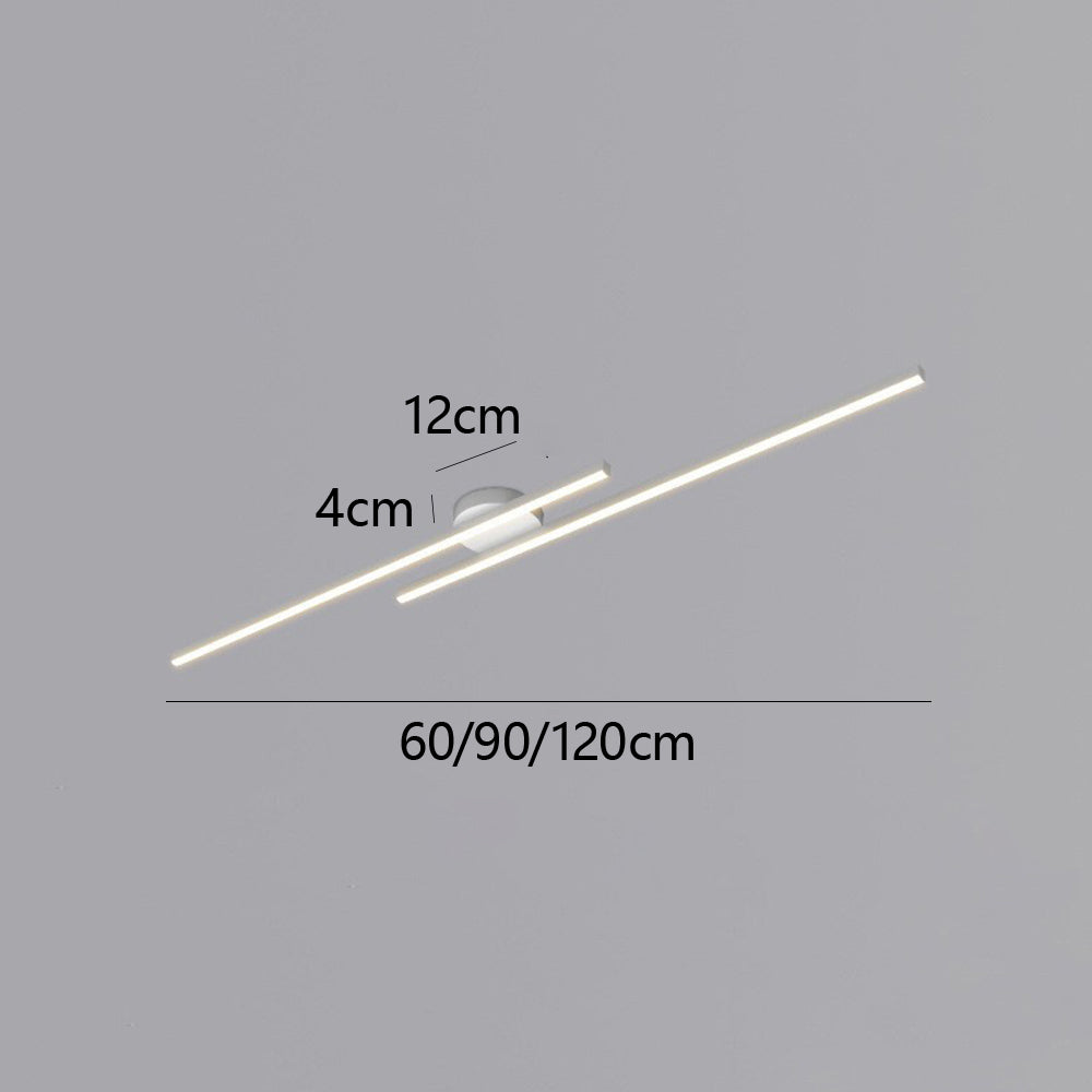 Minimalistische Aluminium LED Plafondlamp Van LumenVale Voor Woonkamers Ontwerp