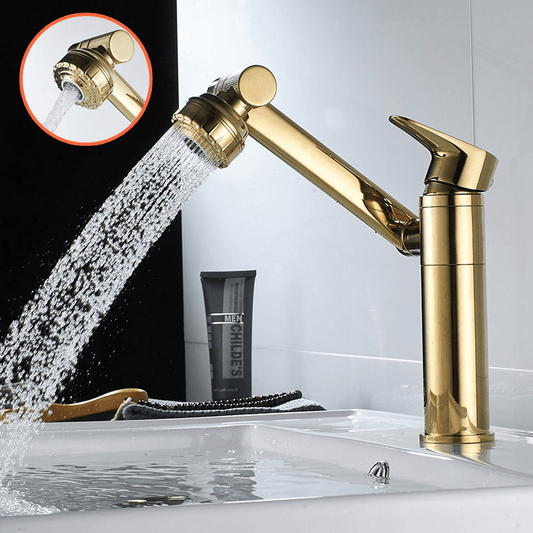 FLEXISPOUT – Flexibele 360° Kraan met Sprayfunctie voor de Wastafel