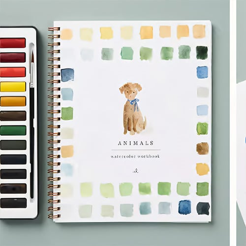 AquaBliss – Beginnersboek voor Aquarelschilderen