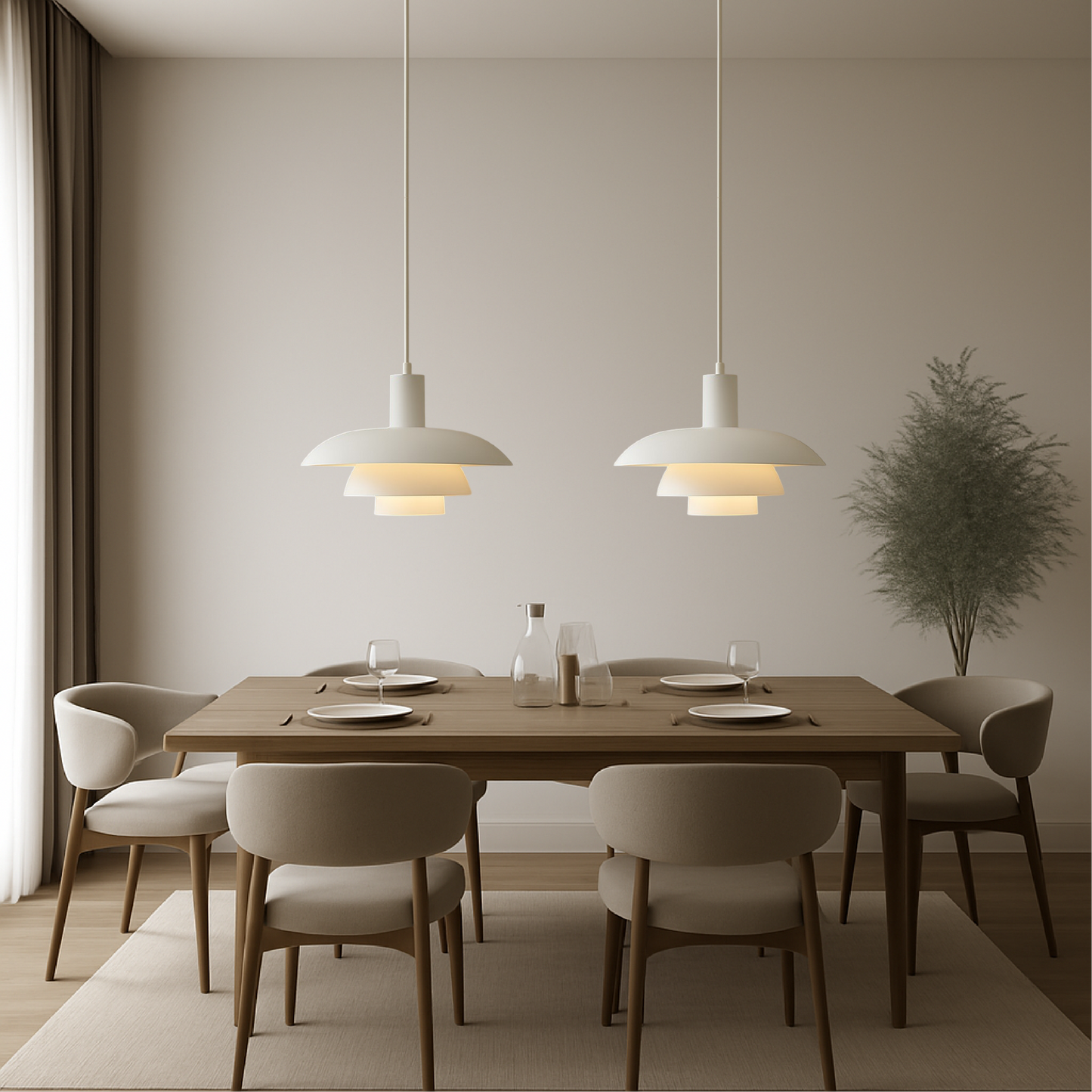 Irda's Deense Stijl Hanglamp
