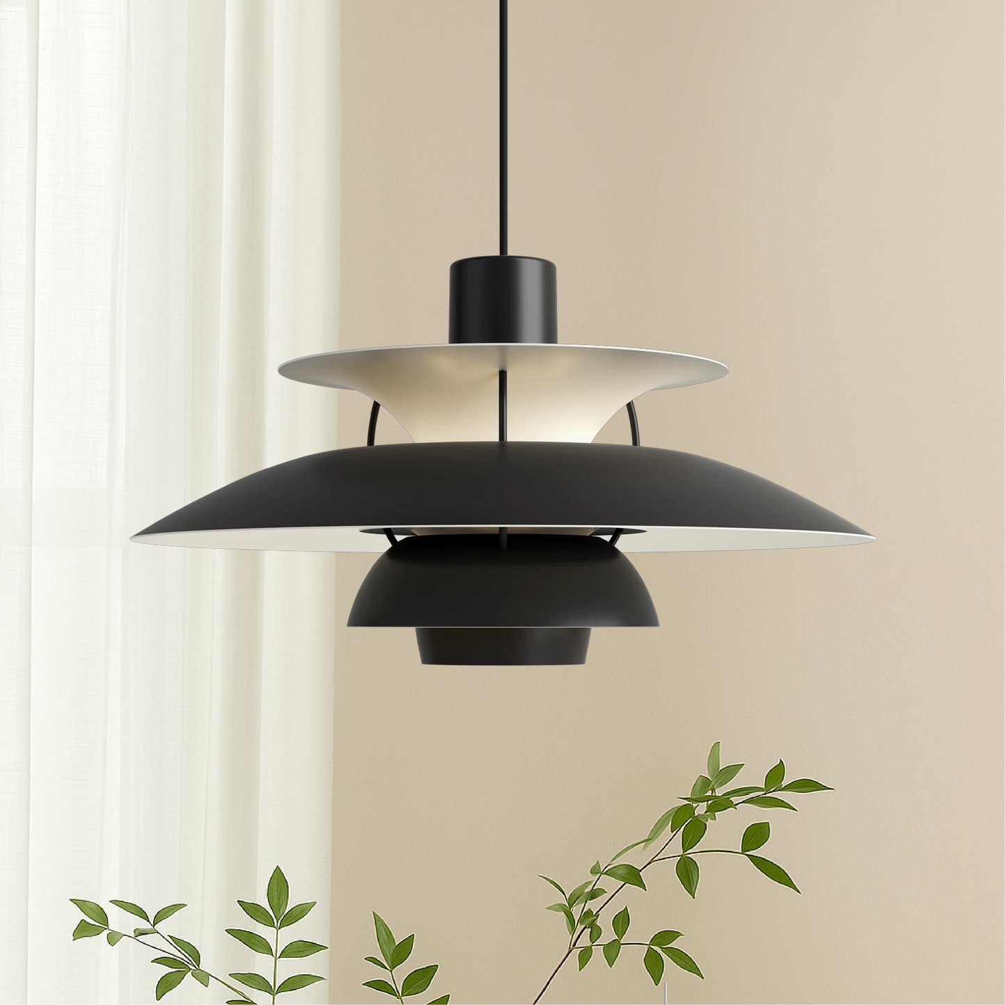 Multilaags Deens Hanglamp