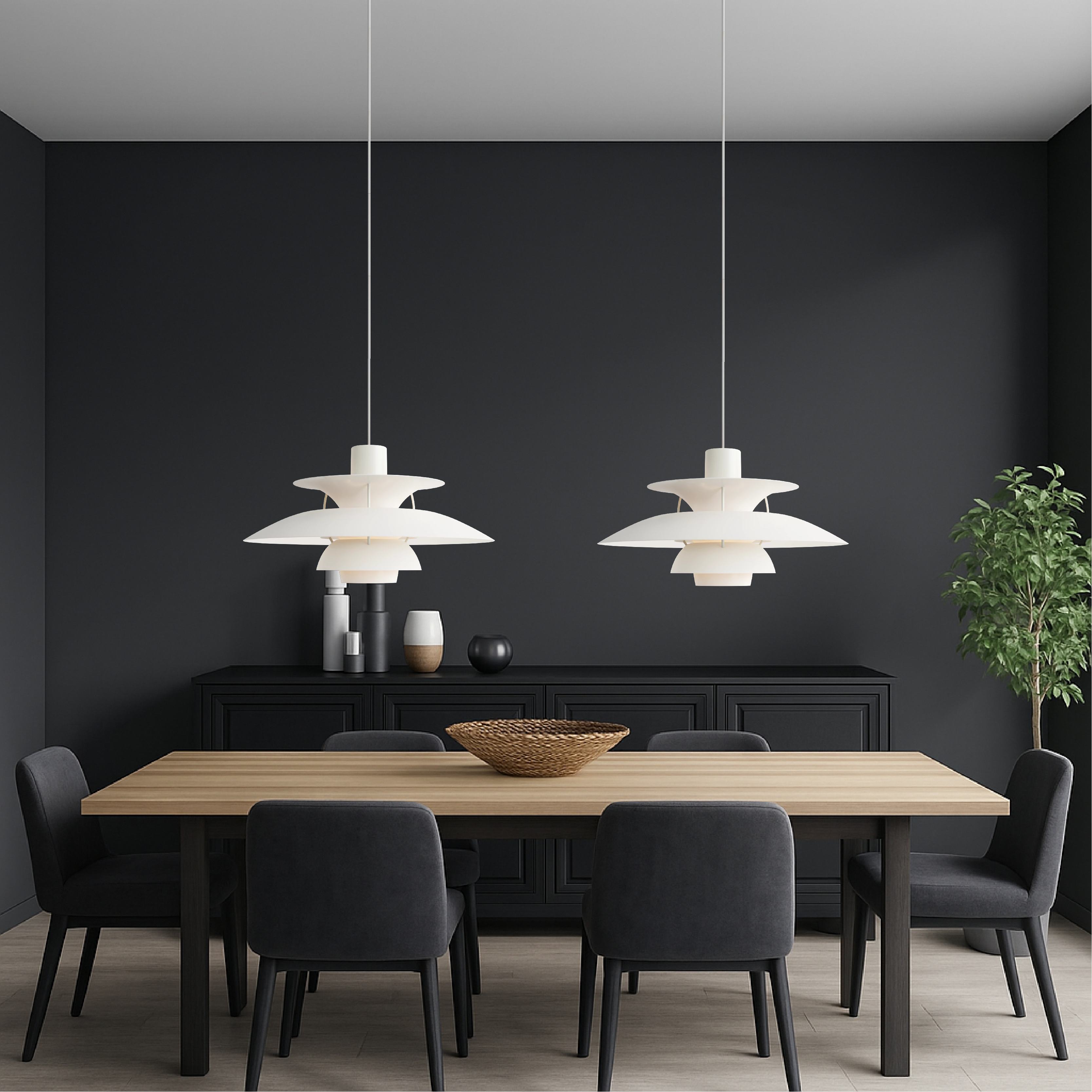 Multilaags Deens Hanglamp