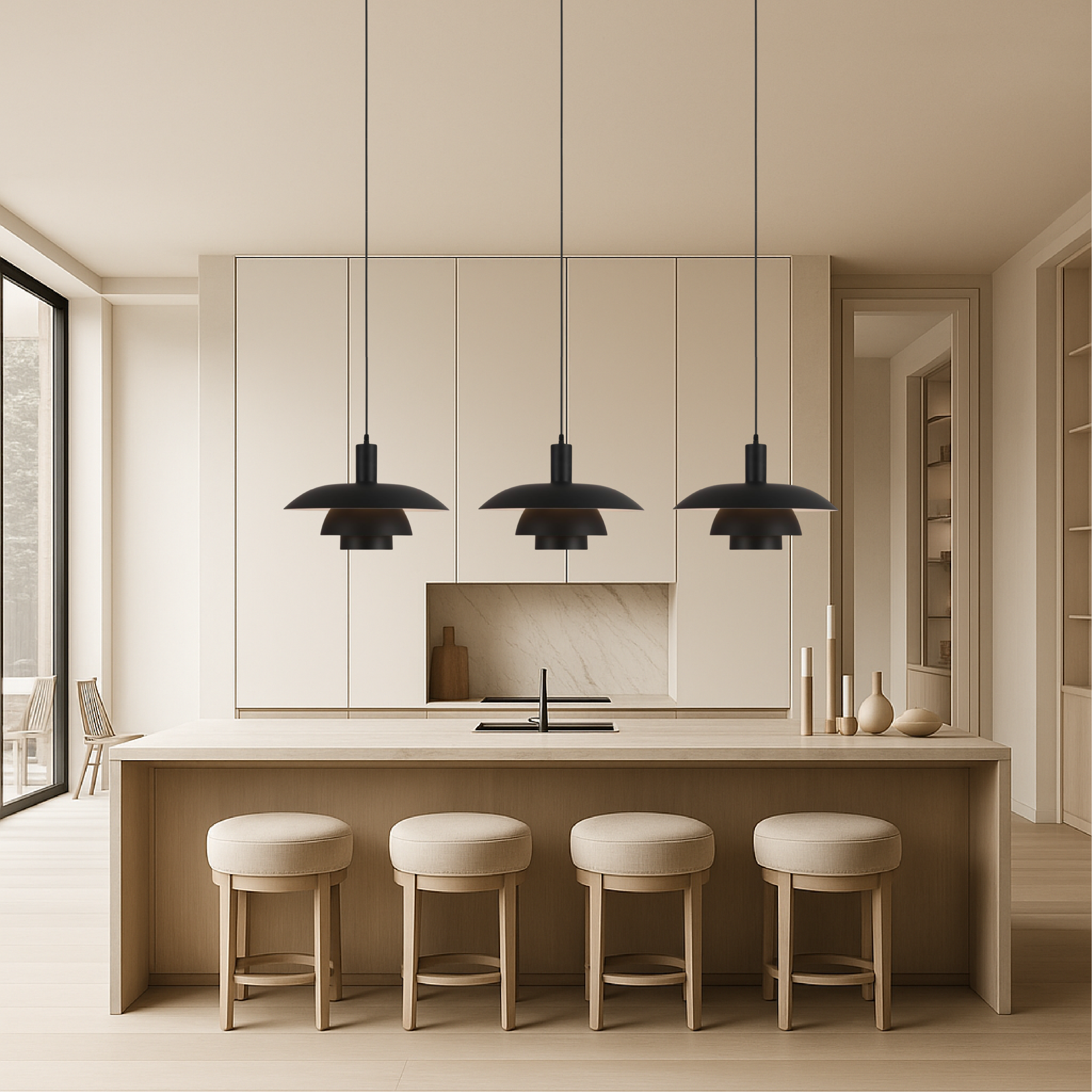 Irda's Deense Stijl Hanglamp