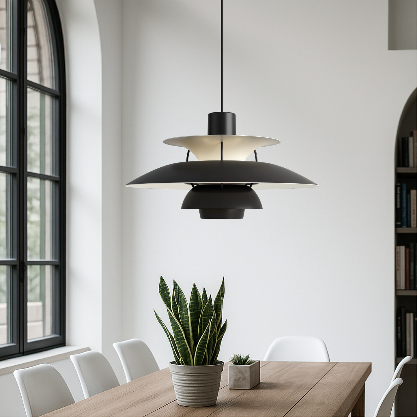 Multilaags Deens Hanglamp