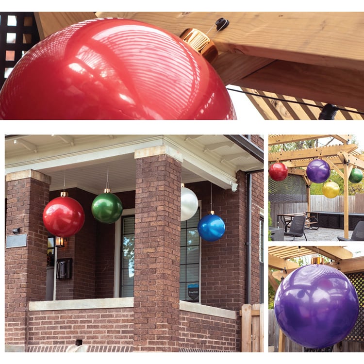 MerrySphere - Grote opblaasbare kerstbal