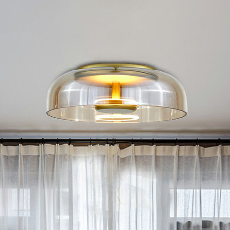 Bowl LED Plafondlamp Modern Glazen Inbouwlamp