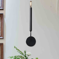1/2 Lampen Tube Wandlamp Traditionele Metaal Wandlamp in Zwart/Brass voor de Eetkamer