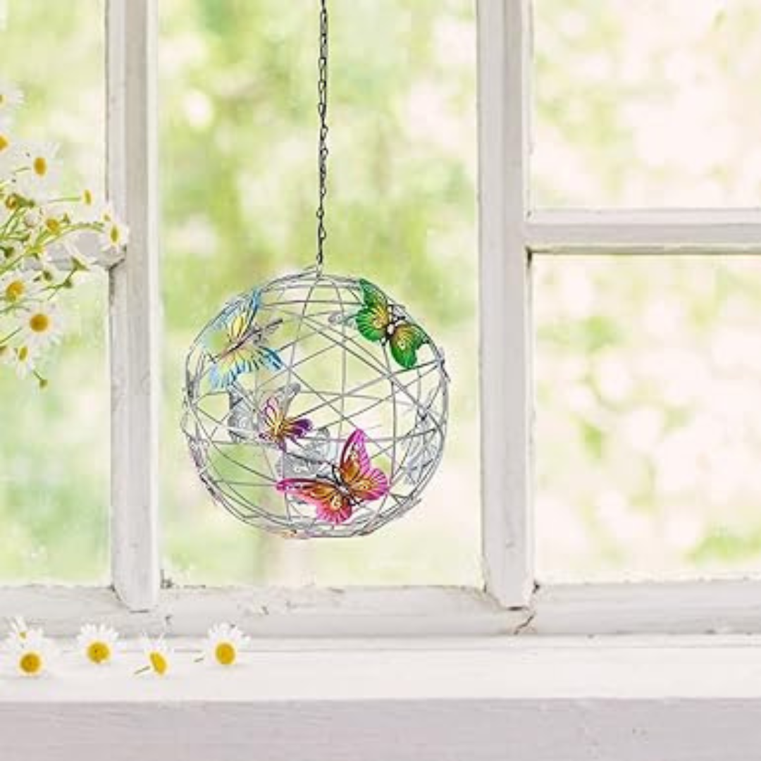 GlimmerWings - Zonne-lamp in vlinderdesign voor een betoverende tuinversiering