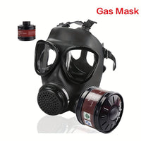 Tactische Volledige Gezicht Gasmasker - Ultieme Bescherming Tegen Chemische Gevaren