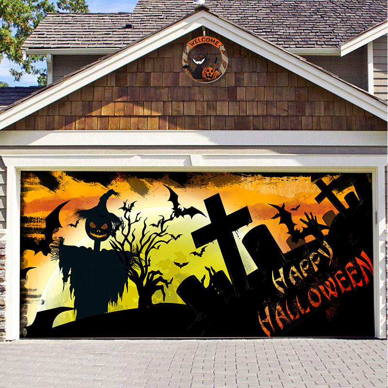SpookShade | Creëert een onvergetelijke Halloween-sfeer voor je garagedeur