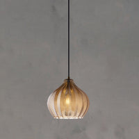 Golfvormige Glazen Hanglamp Nordic Stijl Enkele Pendel Plafondlamp voor Eetkamer