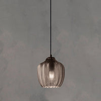 Golfvormige Glazen Hanglamp Nordic Stijl Enkele Pendel Plafondlamp voor Eetkamer