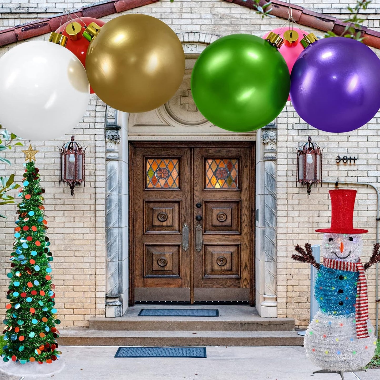 MerrySphere - Grote opblaasbare kerstbal