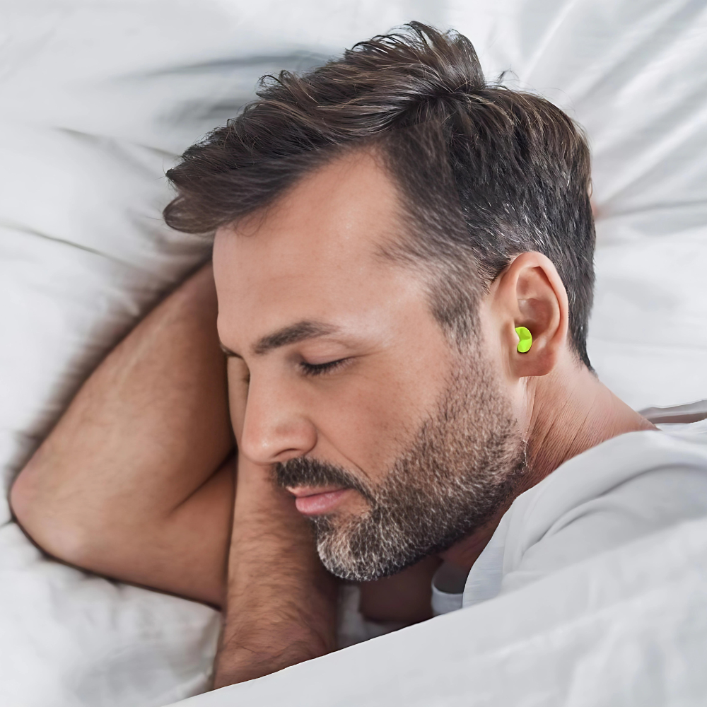 TruCalm Hypoallergene Slaap Oordopjes Voor Geluidreductie, Zacht Silicone