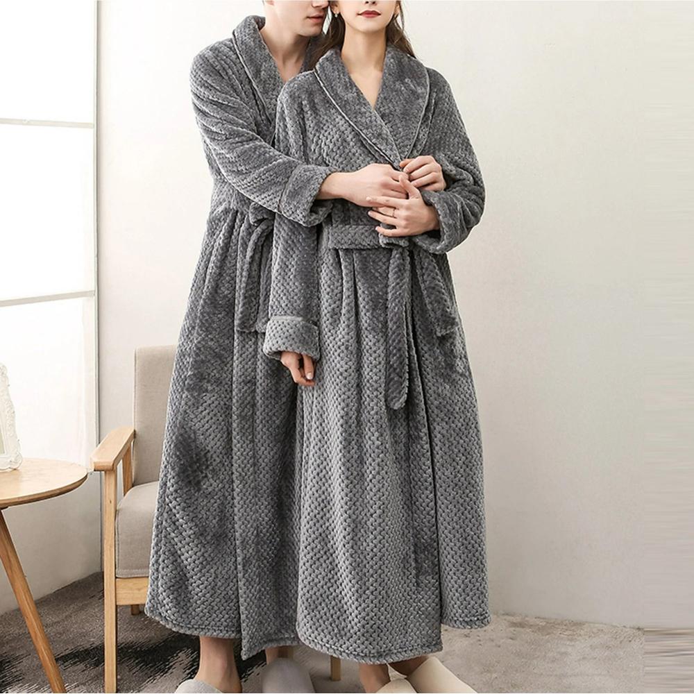 Dromerige Fleece Badjas