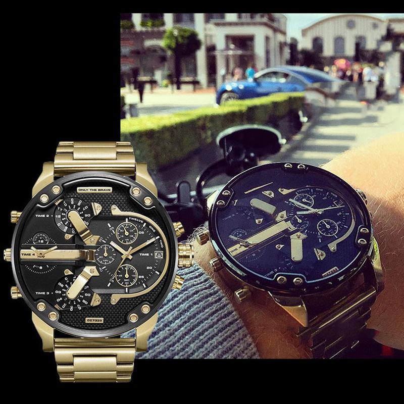Roestvrijstalen Chronograaf Kwarts Horloge