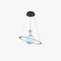 Kinder LED Hanglamp in Planeetstijl – Magische Sfeer