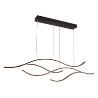Eenvoudige Bare Branch Metalen Hanglamp LED Eilandverlichting voor Open Keuken