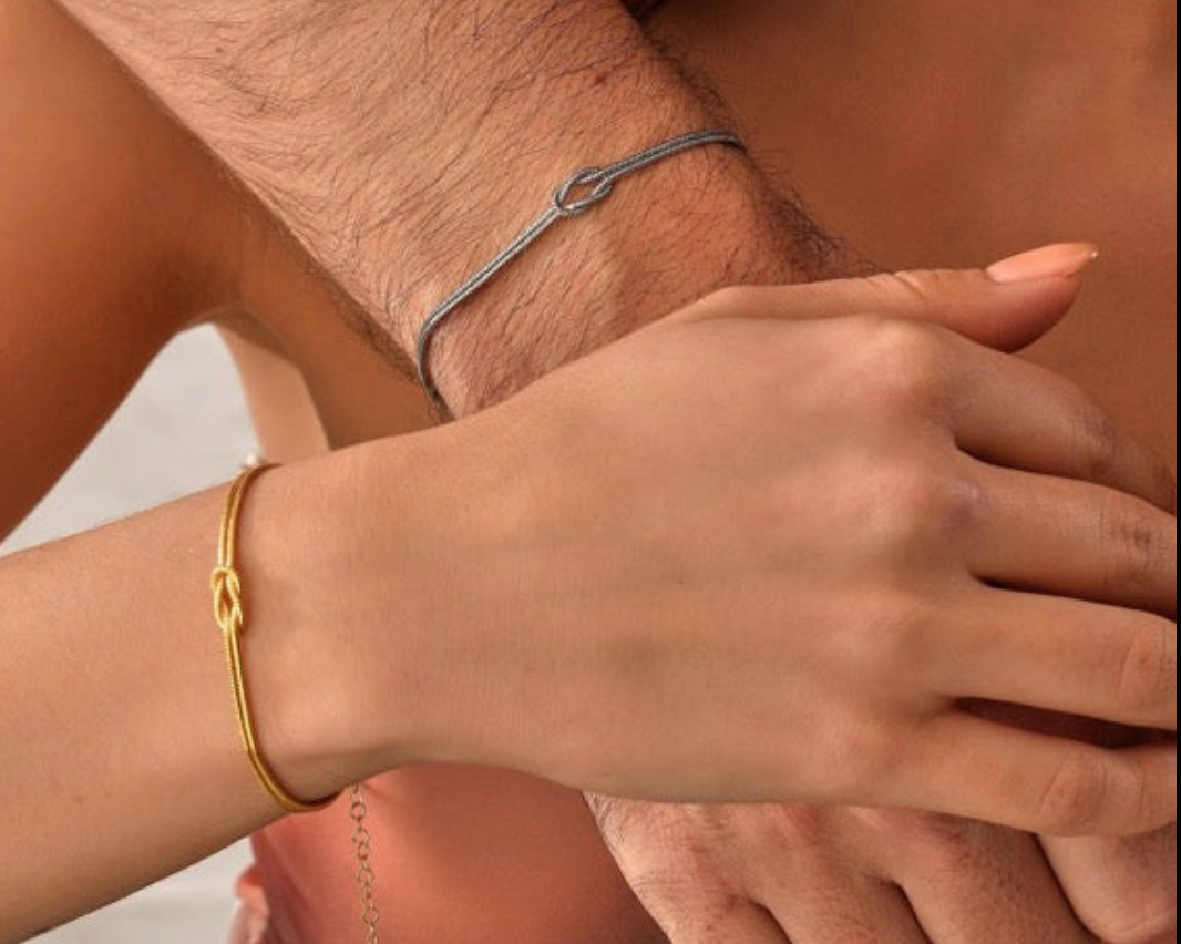 Armbandenset voor Dames en Heren – Minimalistisch Ontwerp met Verstelbare Pasvorm