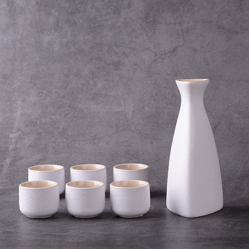 Japans Keramisch Sake | Traditionele Japanse keramische drinkset voor sake en thee